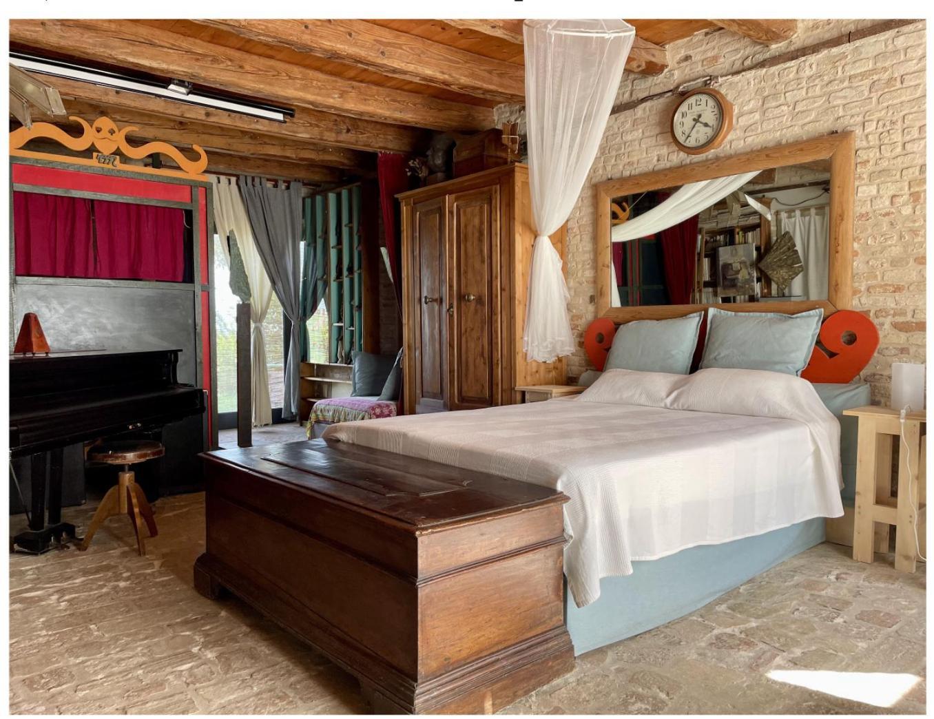 "La Casa Degli Ulivi Art B&B" Trecastelli Luaran gambar
